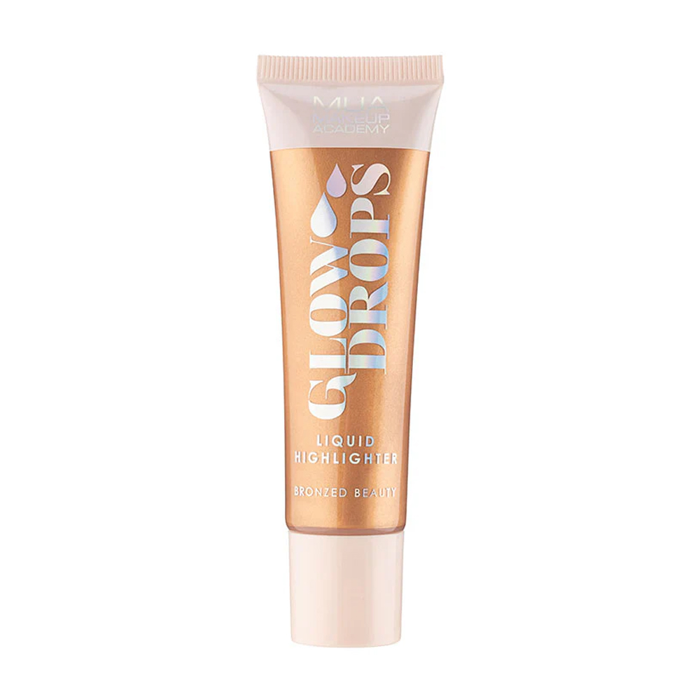 Рідкий хайлайтер для обличчя Make Up Academy Glow Drops Liquid Highlighter, Bronzed Beauty, 30 мл