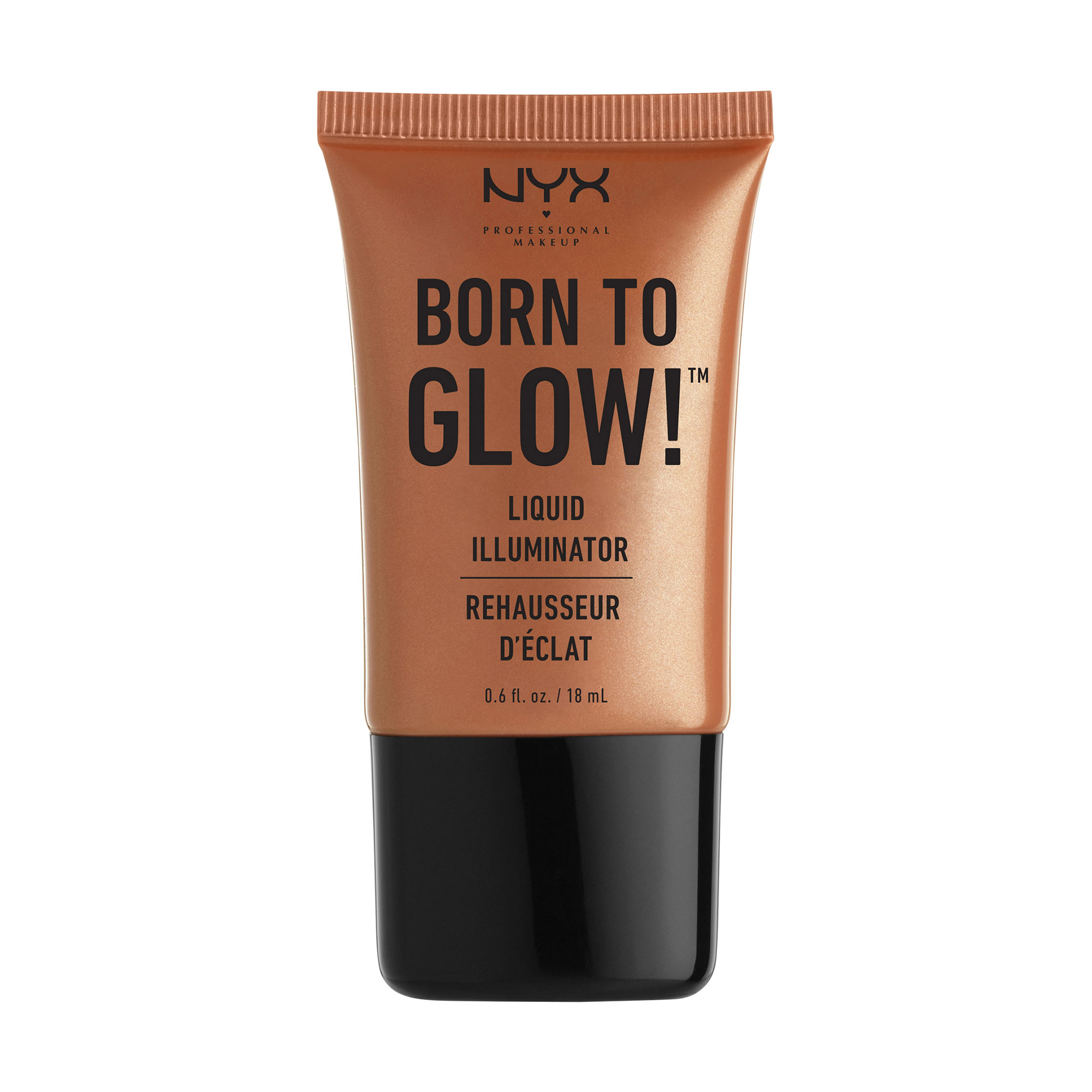 Рідкий хайлайтер для обличчя NYX Professional Makeup Born To Glow Liquid Illuminator, 04 Sun Goddess, 18 мл