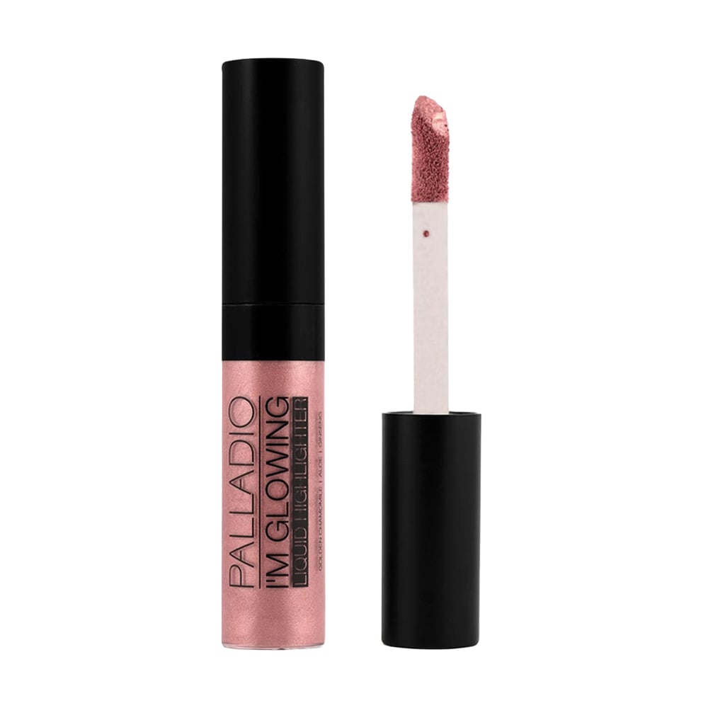 Рідкий хайлайтер для обличчя Palladio I'm Glowing Liquid Highlighter, Rose Gold, 12 мл